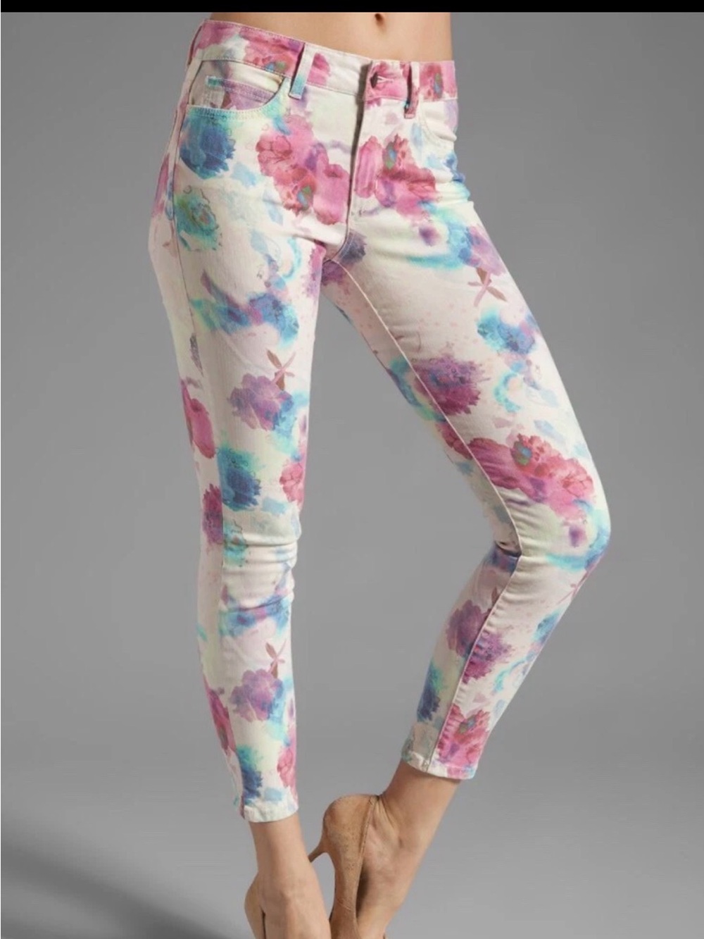 Joe's Jeans  skinny ankle Stretch jeans ink rose 27